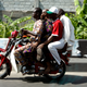 Okadas are known to break several traffic laws at a go.